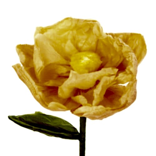 Yapay Dekoratif Dev Turuncu Çiçek (105cm)