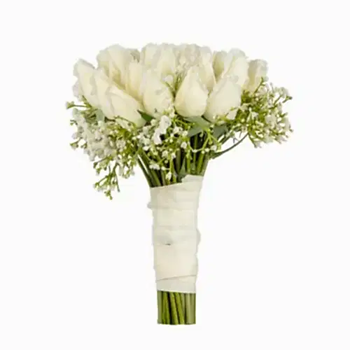 Mini Islak Dokulu Gelin Buketi