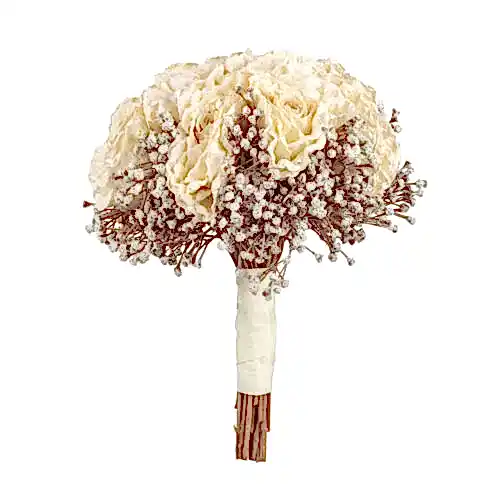 Kuru Görünümlü Gelin Buketi