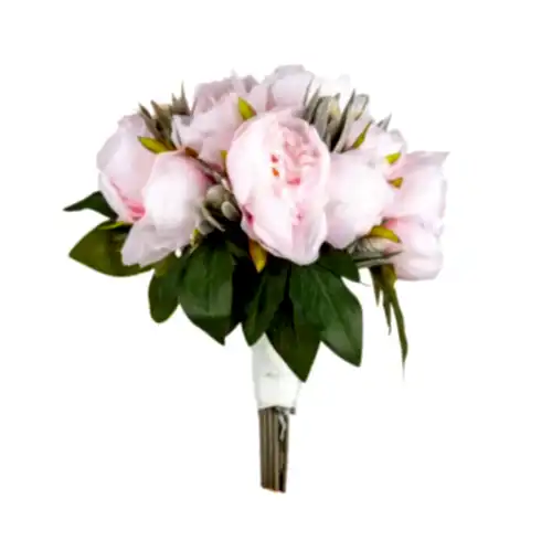 Şakayık Pembe Gelin Buketi