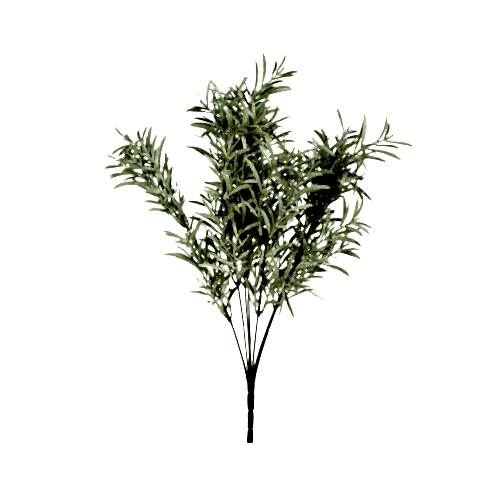 Yapay Gaultheria Bush (46 CM)