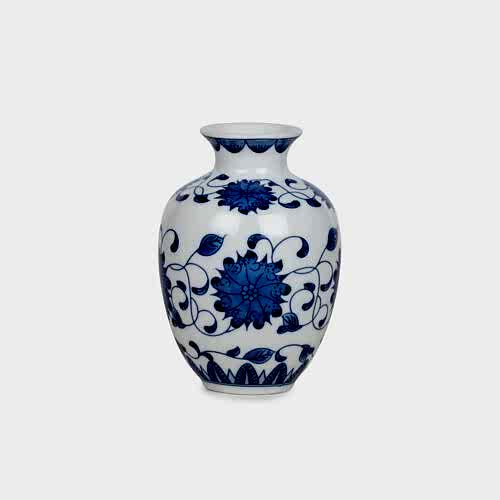 Bleu Blanc Vazo (12 CM)