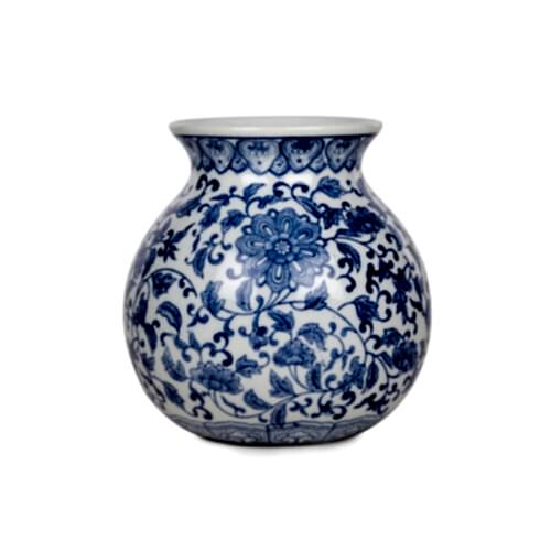 Bleu Blanc Vazo (19 CM)