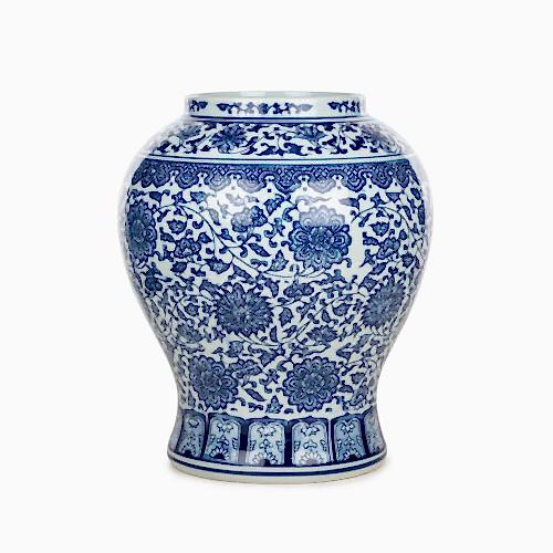 Bleu Blanc Vazo (31 CM)