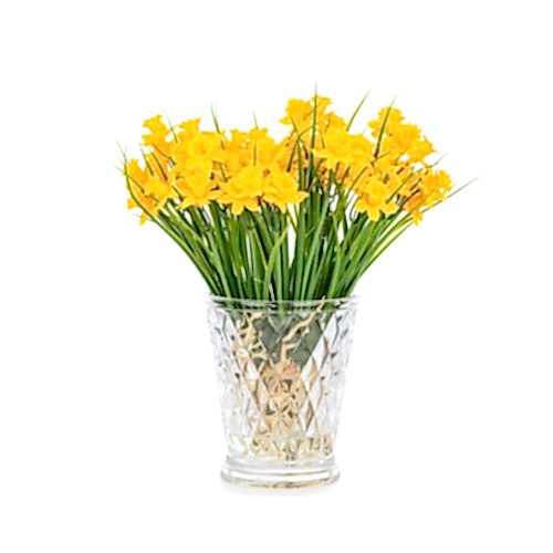 Islak Dokulu Nergis Aranjman (30 CM)