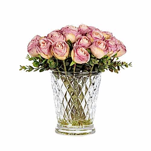 Jelli Mini Lila Gül Aranjman (24 CM)