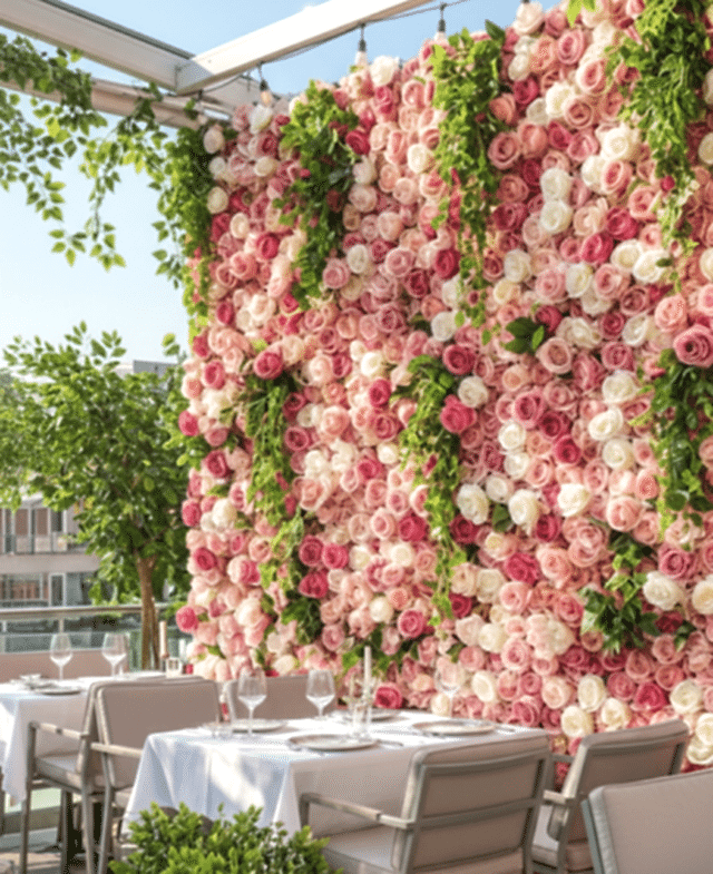 Gül Duvar Dekorasyon Uygulaması