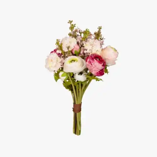 Yapay Karışık Ranunculus Demet (38 CM)