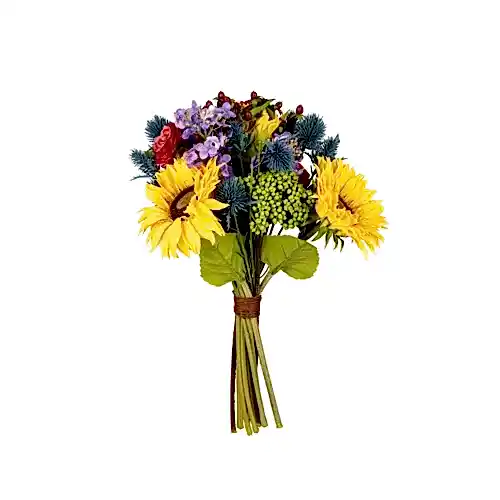 Yapay Ortanca Ayçiçeği Demet (41 CM)